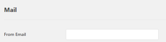 Configuring which email to send messages from.